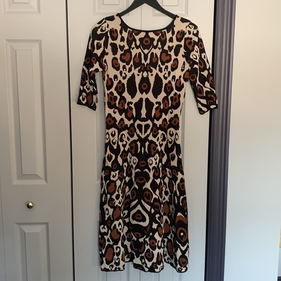 Temperley London leopard print dress. Size medium. - Picture 3 of 4